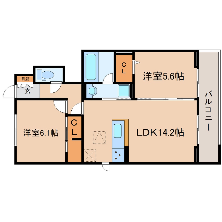間取図 東海道本線/東静岡駅 徒歩25分 1階 建築中