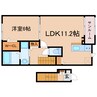 東海道本線/焼津駅 バス:12分:停歩2分 2階 建築中 1LDKの間取り