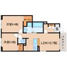 東海道本線/静岡駅 バス:23分:停歩5分 1階 建築中 2LDKの間取り