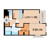 東海道本線/静岡駅 バス:11分:停歩7分 2階 建築中 1LDKの間取り