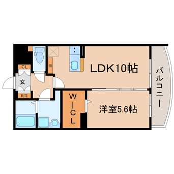 間取図 東海道本線/静岡駅 バス11分中田4丁目下車:停歩7分 4階 建築中