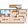 東海道本線/静岡駅 バス:32分:停歩2分 2階 建築中 2LDKの間取り