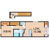 東海道本線/藤枝駅 徒歩15分 2階 建築中 1LDKの間取り