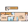 東海道本線/藤枝駅 徒歩15分 2階 建築中 1LDKの間取り