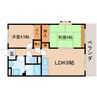 東海道本線/静岡駅 バス:17分:停歩3分 2階 築20年 2LDKの間取り