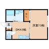 東海道本線/静岡駅 徒歩24分 1階 建築中 1DKの間取り