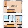 東海道本線/焼津駅 徒歩16分 1-2階 築25年 1Kの間取り