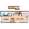 東海道本線/藤枝駅 バス:13分:停歩14分 2階 建築中 1LDKの間取り