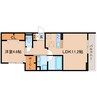 東海道本線/静岡駅 徒歩13分 1階 1年未満 1LDKの間取り