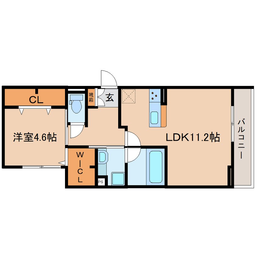 間取図 東海道本線/静岡駅 徒歩13分 2階 建築中