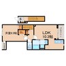 東海道本線/藤枝駅 徒歩21分 2階 建築中 1LDKの間取り