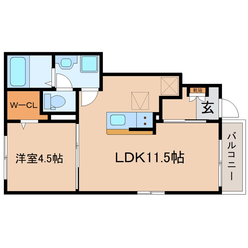 間取図 東海道本線/藤枝駅 バス12分高洲小学校前下車:停歩6分 1階 建築中