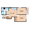 東海道本線/静岡駅 バス:31分:停歩6分 1階 築22年 2DKの間取り