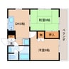東海道本線/静岡駅 バス:16分:停歩1分 1階 築29年 2DKの間取り