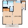 東海道本線/静岡駅 バス:22分:停歩5分 1階 築29年 1LDKの間取り