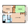 静岡鉄道静岡清水線/古庄駅 徒歩10分 2階 築31年 2LDKの間取り