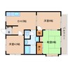 静岡鉄道静岡清水線/古庄駅 徒歩12分 2階 築33年 3DKの間取り