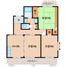 東海道本線/静岡駅 バス:22分:停歩4分 2階 築30年 3DKの間取り
