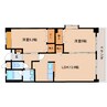 東海道本線/静岡駅 バス:35分:停歩6分 4階 築20年 2LDKの間取り