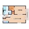 東海道本線/静岡駅 バス:20分:停歩4分 2階 築20年 1LDKの間取り