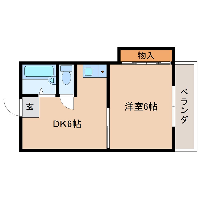 間取図 東海道本線/静岡駅 バス12分安西1丁目下車:停歩1分 3階 築29年