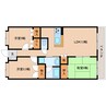東海道本線/静岡駅 バス:16分:停歩6分 2階 築28年 3LDKの間取り