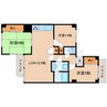東海道本線/静岡駅 バス:22分:停歩2分 3階 築35年 3LDKの間取り