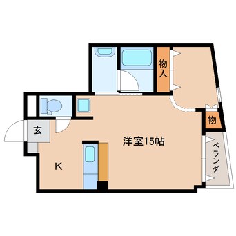 間取図 静岡鉄道静岡清水線/新静岡駅 徒歩3分 7階 築18年