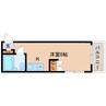 静岡鉄道静岡清水線/春日町駅 徒歩5分 2階 築35年 1Rの間取り