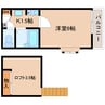 東海道本線/安倍川駅 徒歩15分 1階 築32年 1Kの間取り