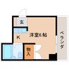 東海道本線/静岡駅 バス:22分:停歩1分 2階 築36年 1Rの間取り