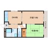 東海道本線/安倍川駅 徒歩8分 3階 築27年 2DKの間取り