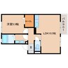 東海道本線/静岡駅 バス:19分:停歩5分 2階 築18年 1LDKの間取り