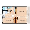 東海道本線/安倍川駅 徒歩22分 4階 築18年 2LDKの間取り
