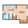 静岡鉄道静岡清水線/音羽町駅 徒歩17分 2階 築31年 1DKの間取り