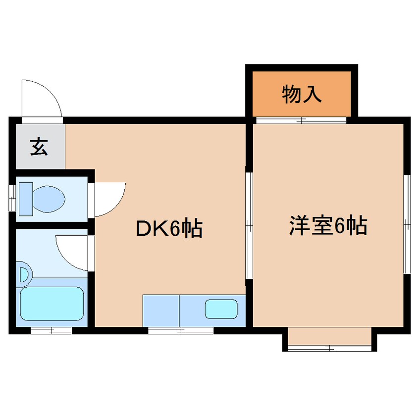 間取図 静岡鉄道静岡清水線/音羽町駅 徒歩17分 2階 築30年