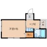 静岡鉄道静岡清水線/新静岡駅 徒歩4分 2階 築44年 1Kの間取り