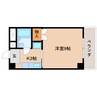 静岡鉄道静岡清水線/日吉町駅 徒歩4分 3階 築36年 1Kの間取り