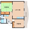 静岡鉄道静岡清水線/古庄駅 徒歩11分 3階 築39年 2LDKの間取り