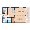 東海道本線/静岡駅 バス:24分:停歩2分 1階 築17年 1LDKの間取り