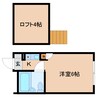 東海道本線/静岡駅 バス:18分:停歩2分 2階 築35年 1Rの間取り