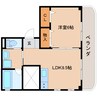 東海道本線/静岡駅 徒歩13分 2階 築18年 1LDKの間取り