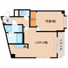 静岡鉄道静岡清水線/日吉町駅 徒歩1分 4階 築26年 1LDKの間取り