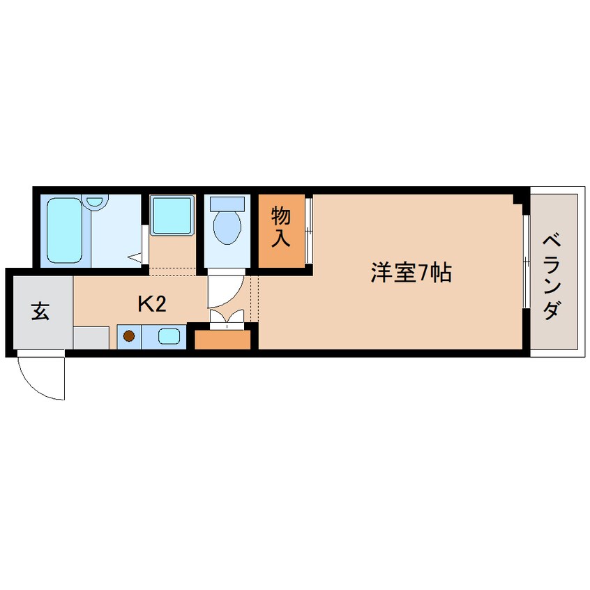 間取図 静岡鉄道静岡清水線/音羽町駅 徒歩12分 3階 築31年