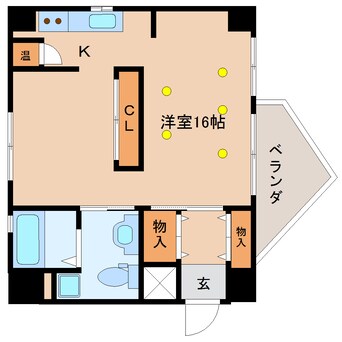 間取図 静岡鉄道静岡清水線/日吉町駅 徒歩6分 2階 築15年