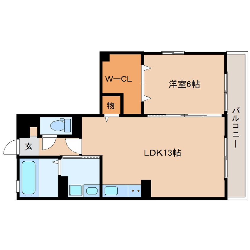 間取図 静岡鉄道静岡清水線/音羽町駅 徒歩4分 1階 築15年