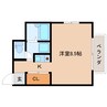 東海道本線/静岡駅 徒歩15分 3階 築26年 1Rの間取り