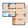 東海道本線/静岡駅 バス:26分:停歩2分 2階 築16年 1LDKの間取り
