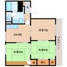 東海道本線/静岡駅 バス:21分:停歩4分 2階 築29年 3DKの間取り