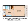 静岡鉄道静岡清水線/柚木駅 徒歩2分 1階 築36年 1Kの間取り